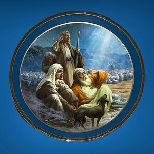 ❌SOLD❌ Vintage Christmas Plate - Shepherds Ltd. Edition Southern Living Gallery